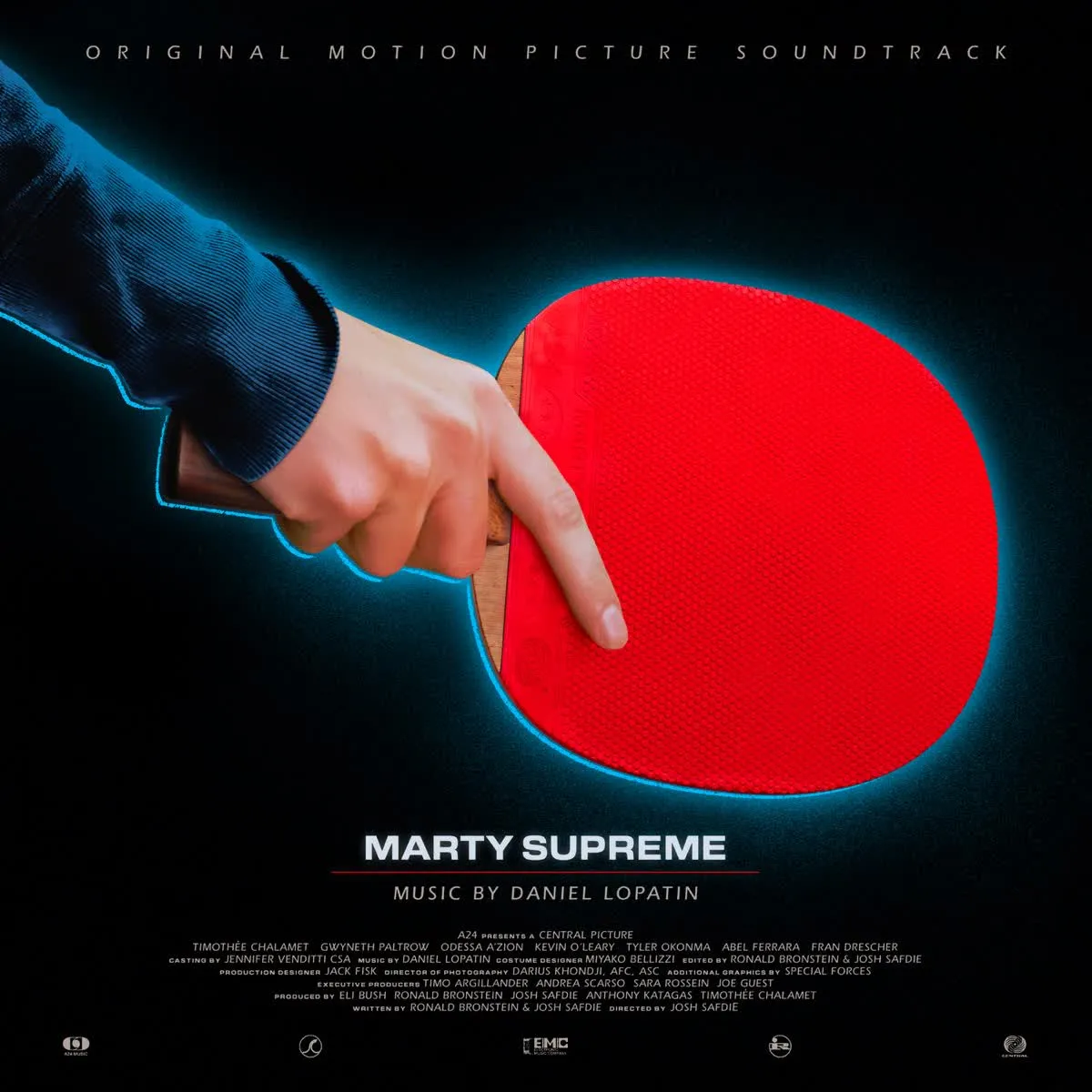 Marty Supreme Soundtrack Album Cover