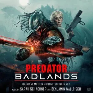 Predator Badlands Soundtrack Album Cover