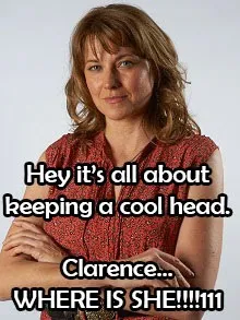 Lucy Lawless plays an emotional Alex Wisham, channelling Christian Bale's Batman.