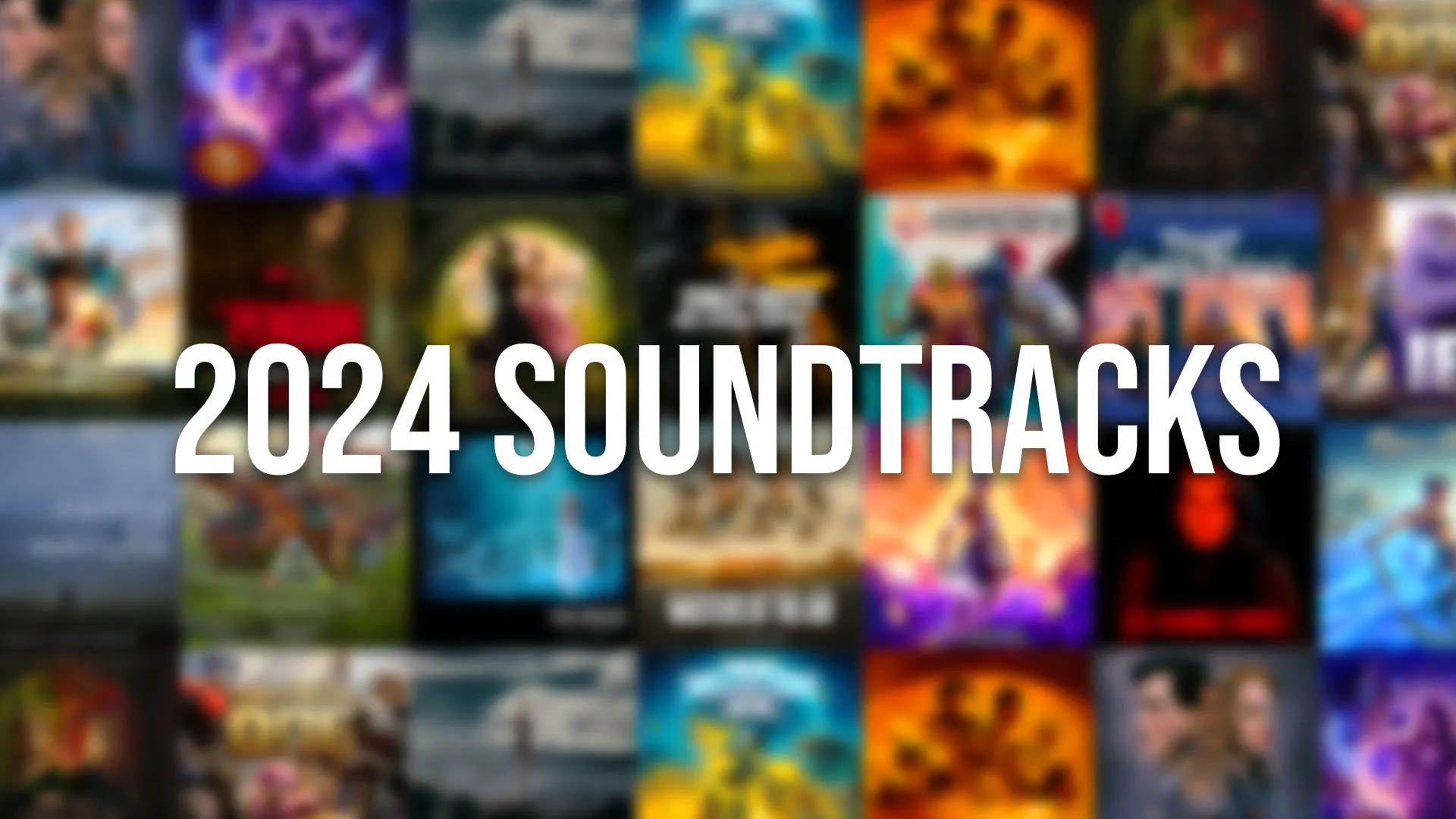 My favourite soundtracks of 2024